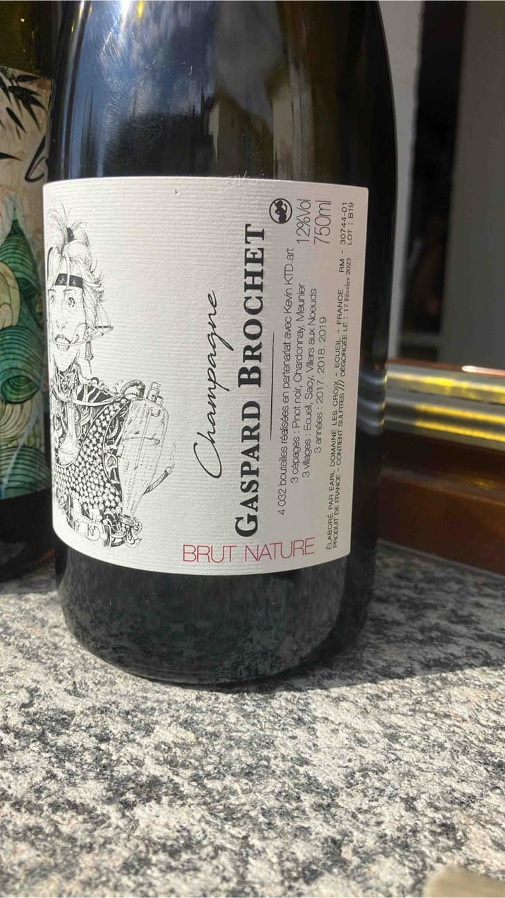 Champagne Brut Nature - Gaspard Brochet - Gaspard Brochet -2021