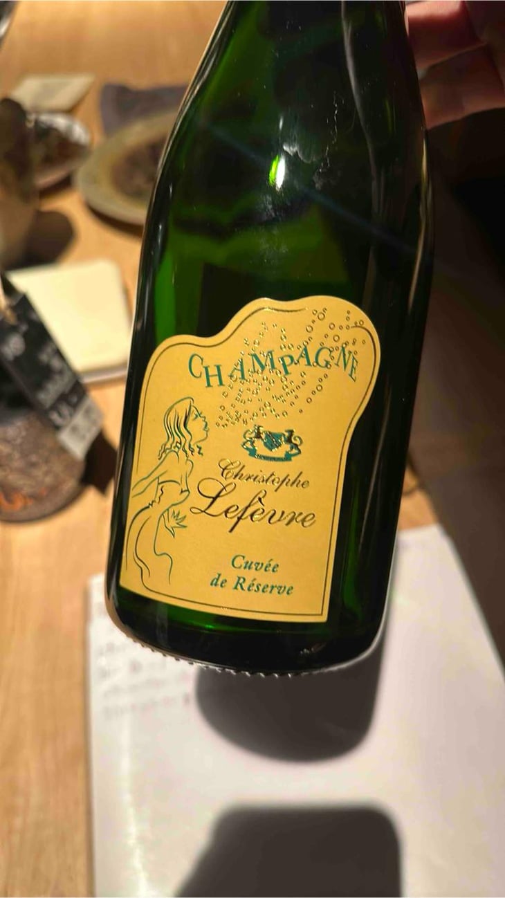 Cuvèe De Rèserve - Champagne Christophe Lefèvre - Christophe Lefèvre 