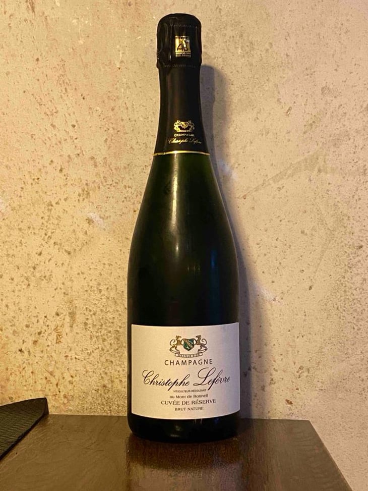 Cuvée De Reserve Brut Nature - Champagne Christophe Lefèvre - Christophe Lefèvre 