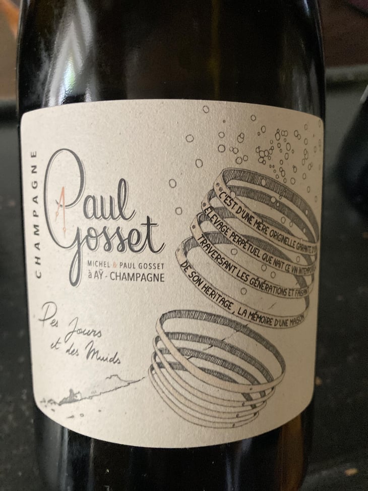 Champagne des jours et des muids - Paul Gosset - Paul Gosset 