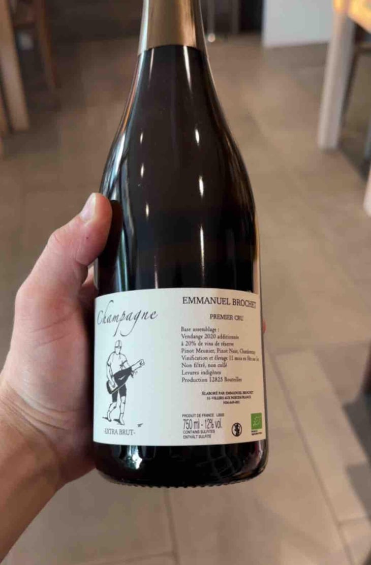 Champagne extra brut premier cru - Domaine Emanuel Brochet - Emmanuel Brochet 