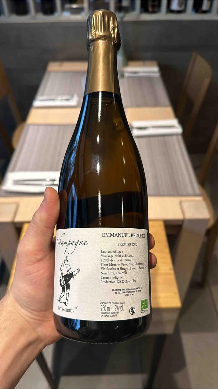 Champagne extra brut premier cru - Domaine Emanuel Brochet - Emmanuel Brochet 