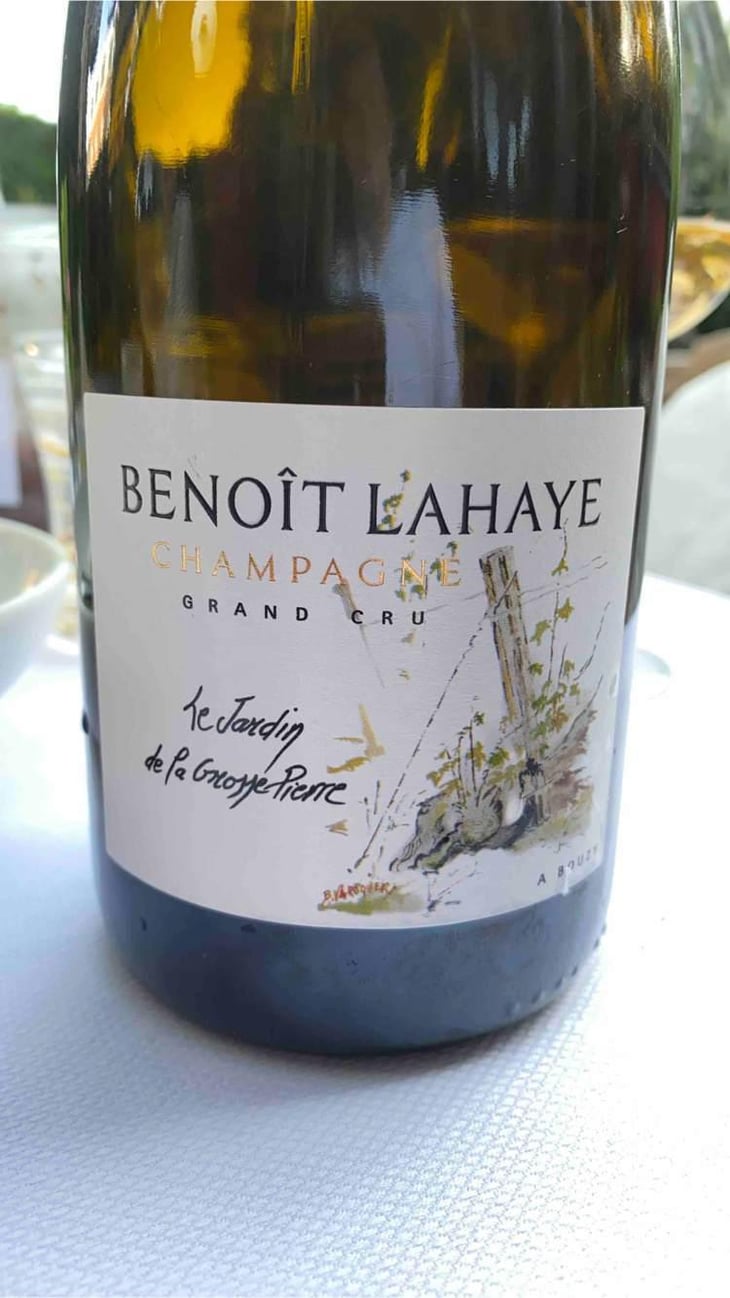 Champagne  "Le Jardin de la grosse Pierre" - Champagne Benoît Lahaye - Benoît Lahaye -2009