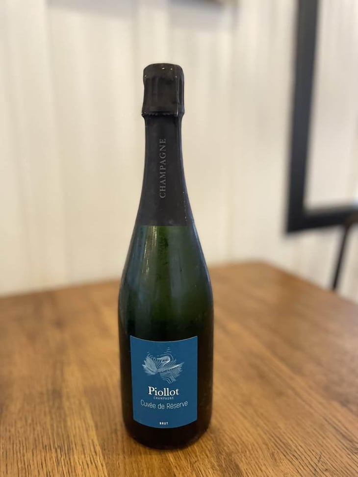 Cuvée de réserve brut - Champagne Piollot Père & Fils - Jeanne , Roland Piollot & Dominique Moreau 