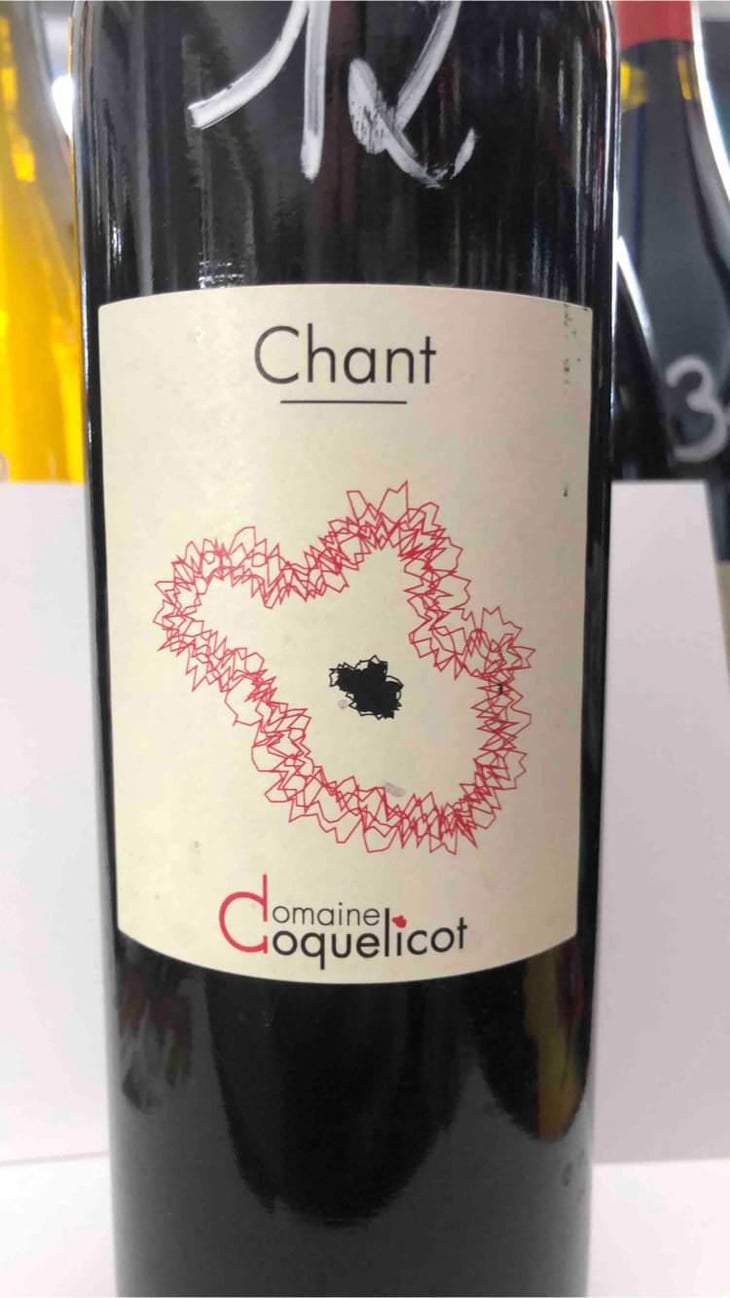 Chant de Coquelicot - Domaine Coquelicot - Gregoire Rousseau 