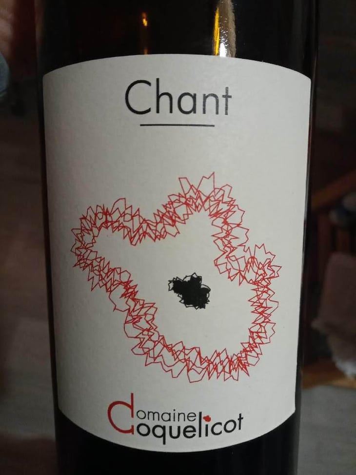 Chant de Coquelicot - Domaine Coquelicot - Gregoire Rousseau 