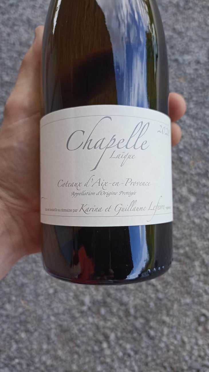 Chapelle Laïque Blanc - Domaine de Sulauze - Karina & Guillaume Lefèvre 