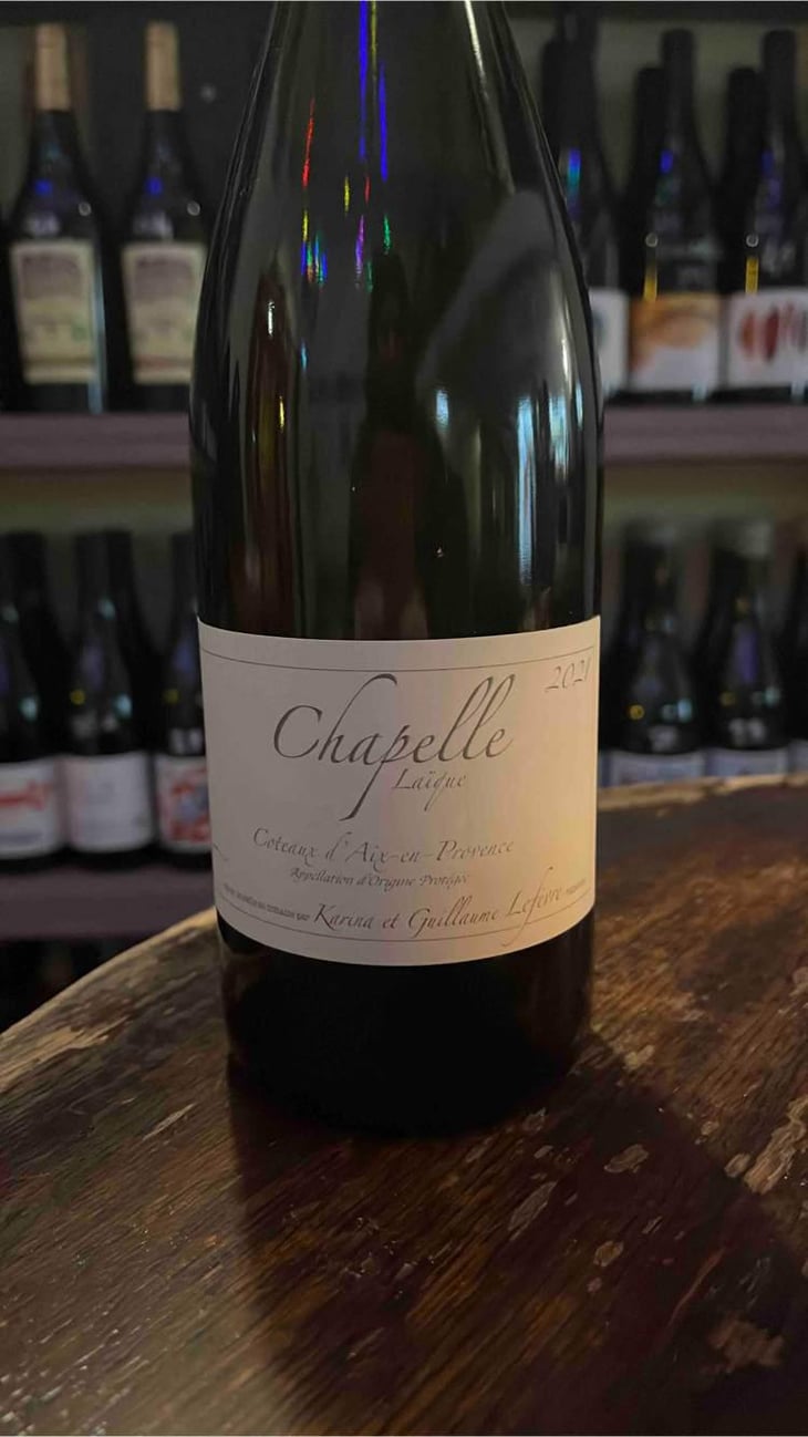 Chapelle Laïque Blanc - Domaine de Sulauze - Karina & Guillaume Lefèvre 