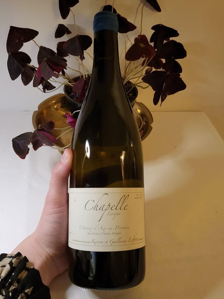 Chapelle Laïque Blanc - Domaine de Sulauze - Karina & Guillaume Lefèvre 
