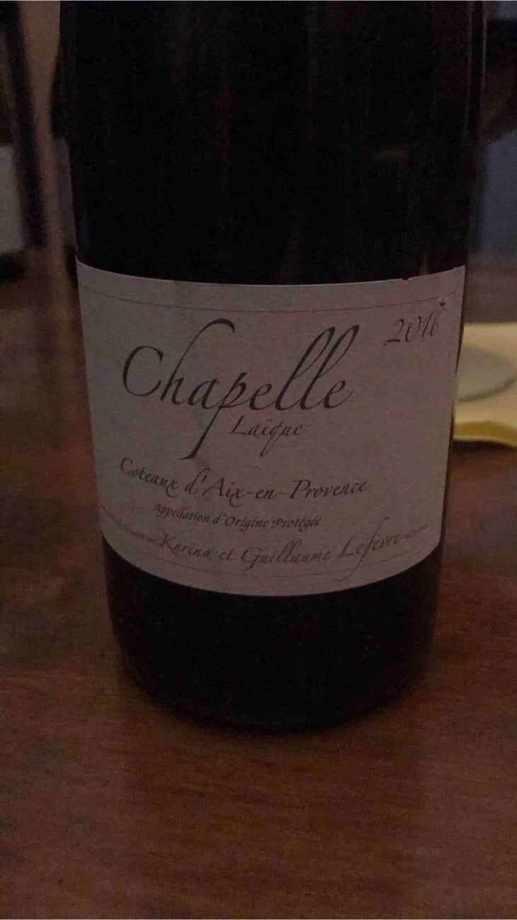 Chapelle Laïque Rouge - Domaine de Sulauze - Karina & Guillaume Lefèvre 