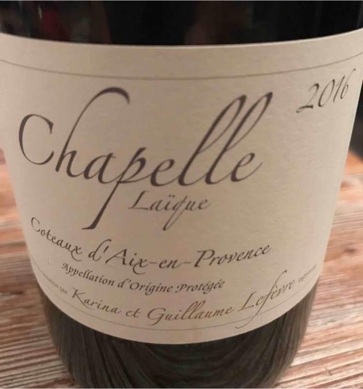Chapelle Laïque Rouge - Domaine de Sulauze - Karina & Guillaume Lefèvre 