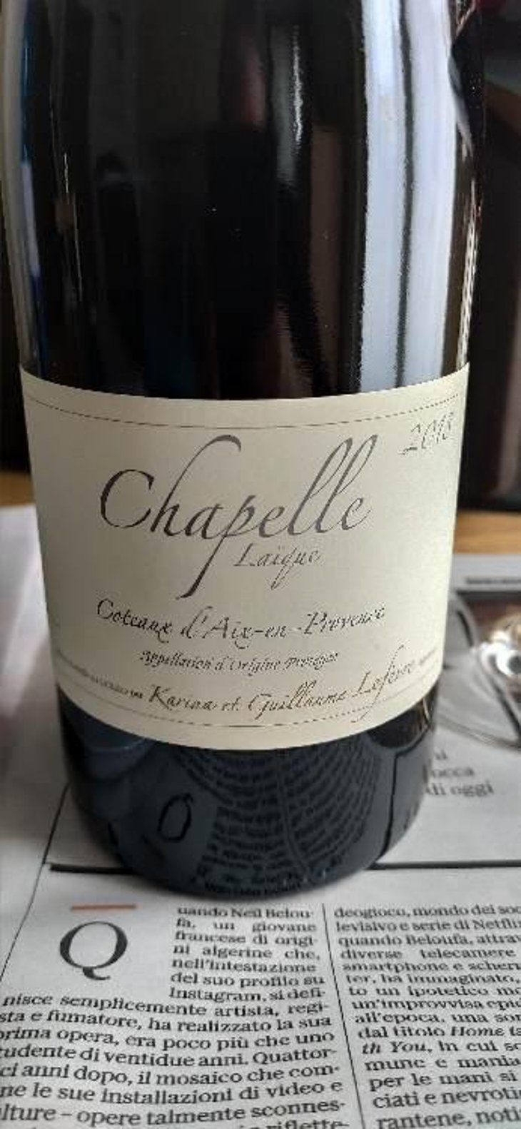 Chapelle Laïque Rouge - Domaine de Sulauze - Karina & Guillaume Lefèvre 