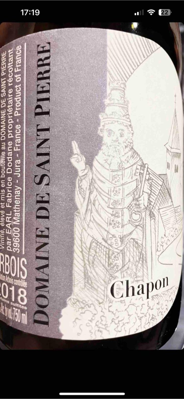 Chapon - Domaine de Saint Pierre - Fabrice Dodane 