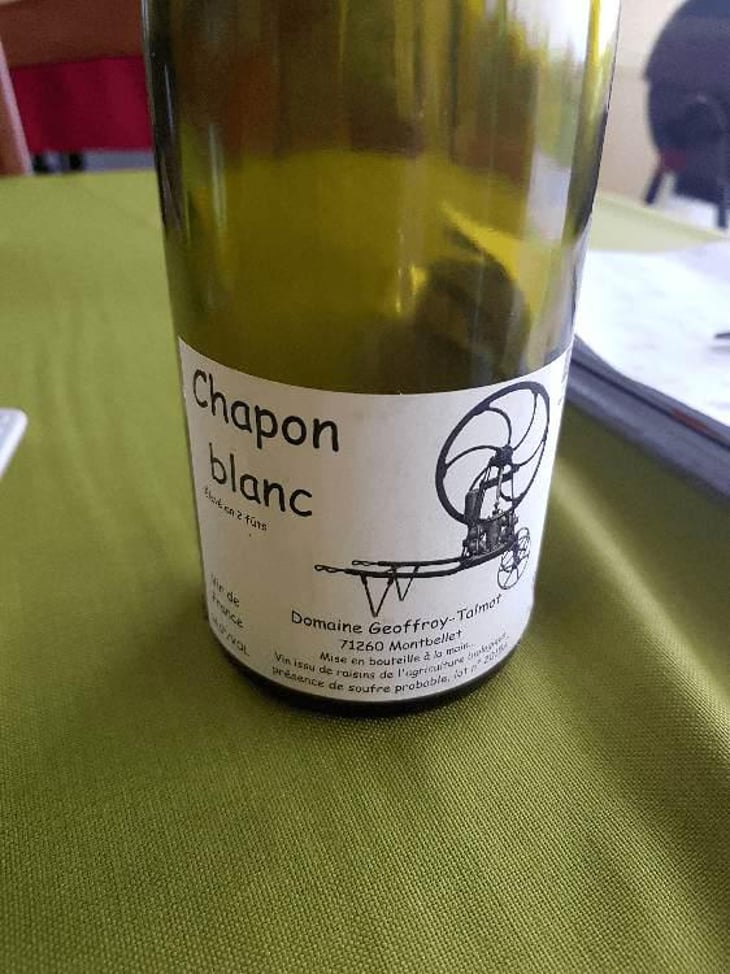 Chapon Blanc - Geoffroy-Talmot - Vincent Talmot 