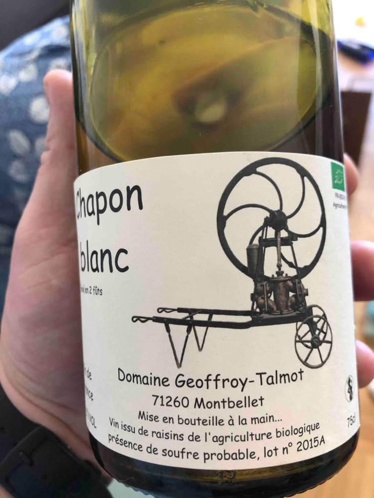 Chapon Blanc - Geoffroy-Talmot - Vincent Talmot 