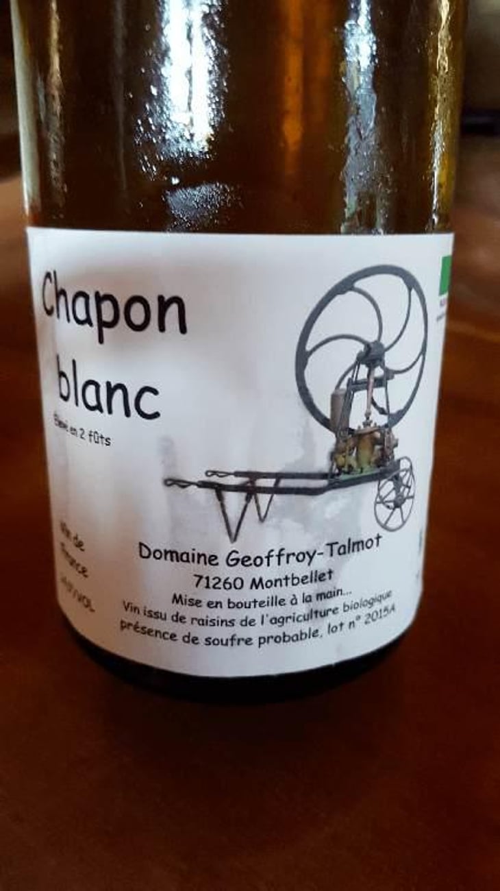 Chapon Blanc - Geoffroy-Talmot - Vincent Talmot 