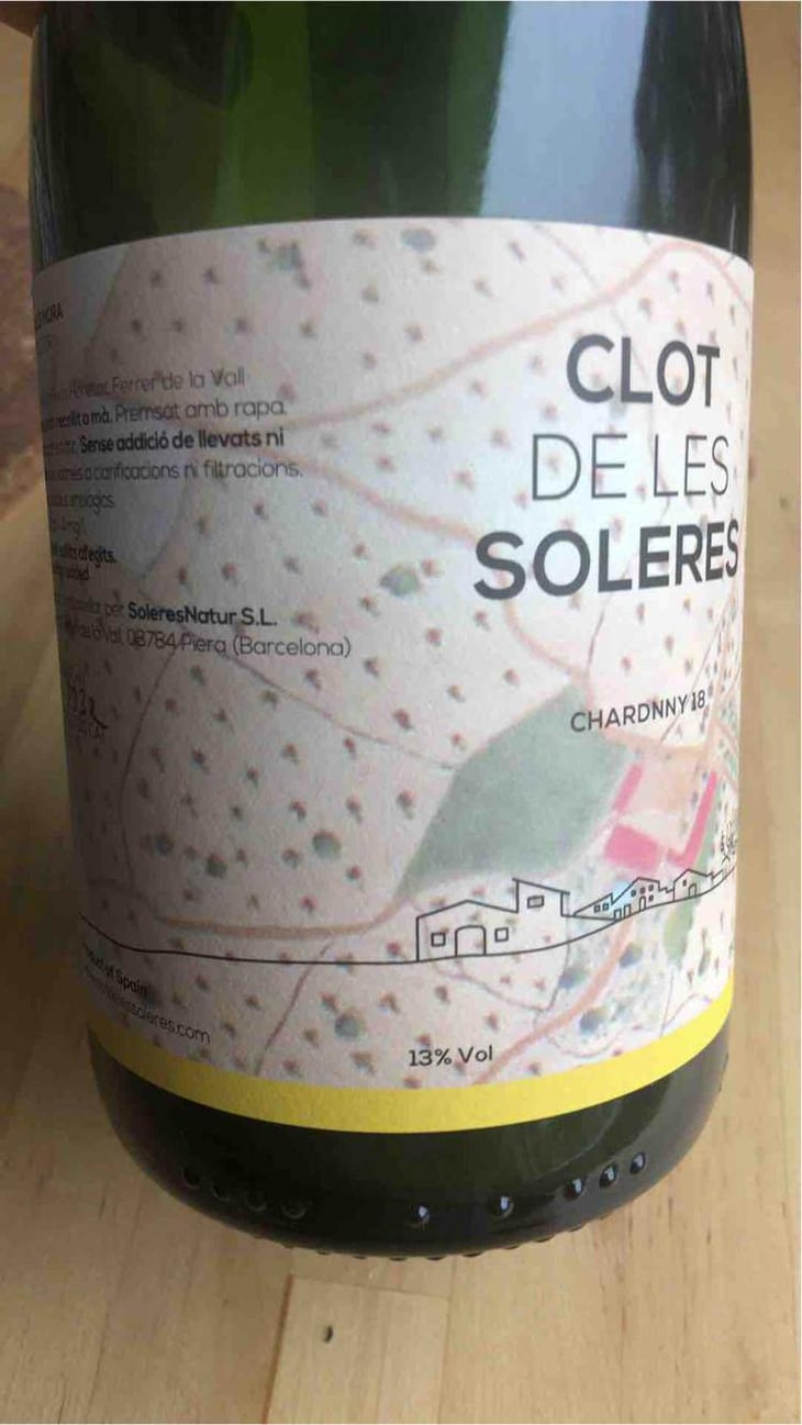 Chardonny - Clot de les Soleres - Montse i Carles Mora Ferrer 
