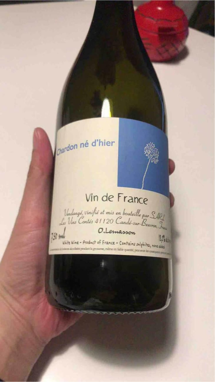 Chardon Né D’hier - Les Vins Contés (CLOSED) - Olivier Lemasson (CLOSED) 