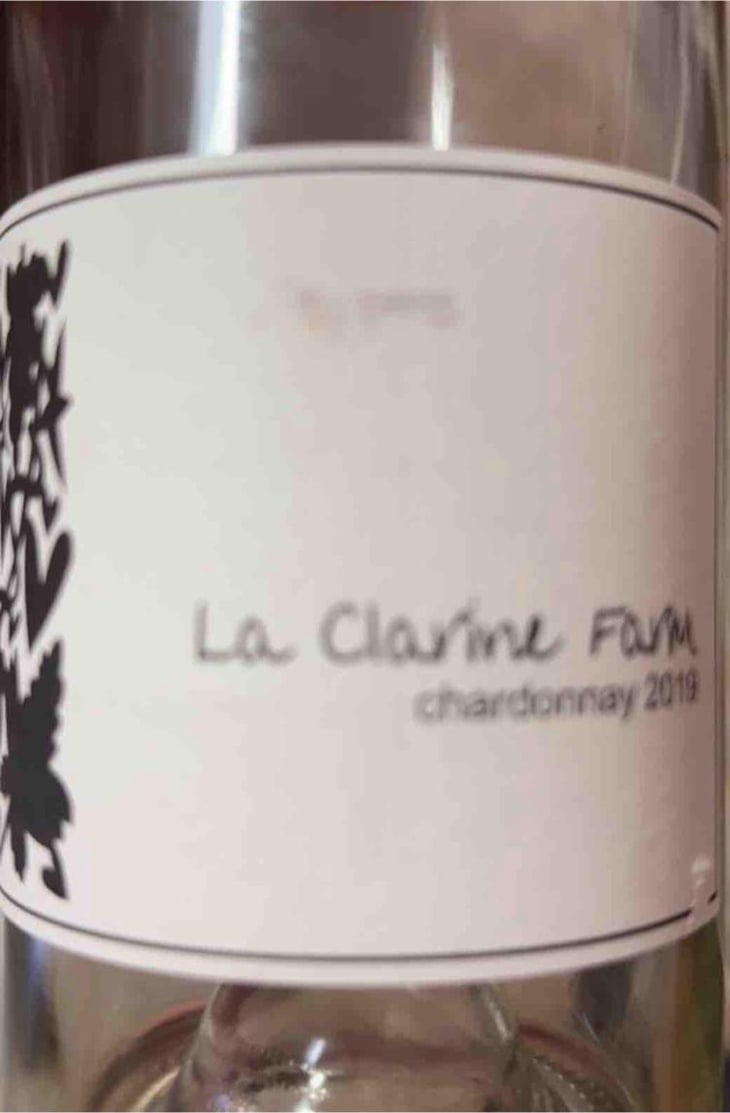 Chardonnay - La Clarine Farm - Hank Beckmeyer 