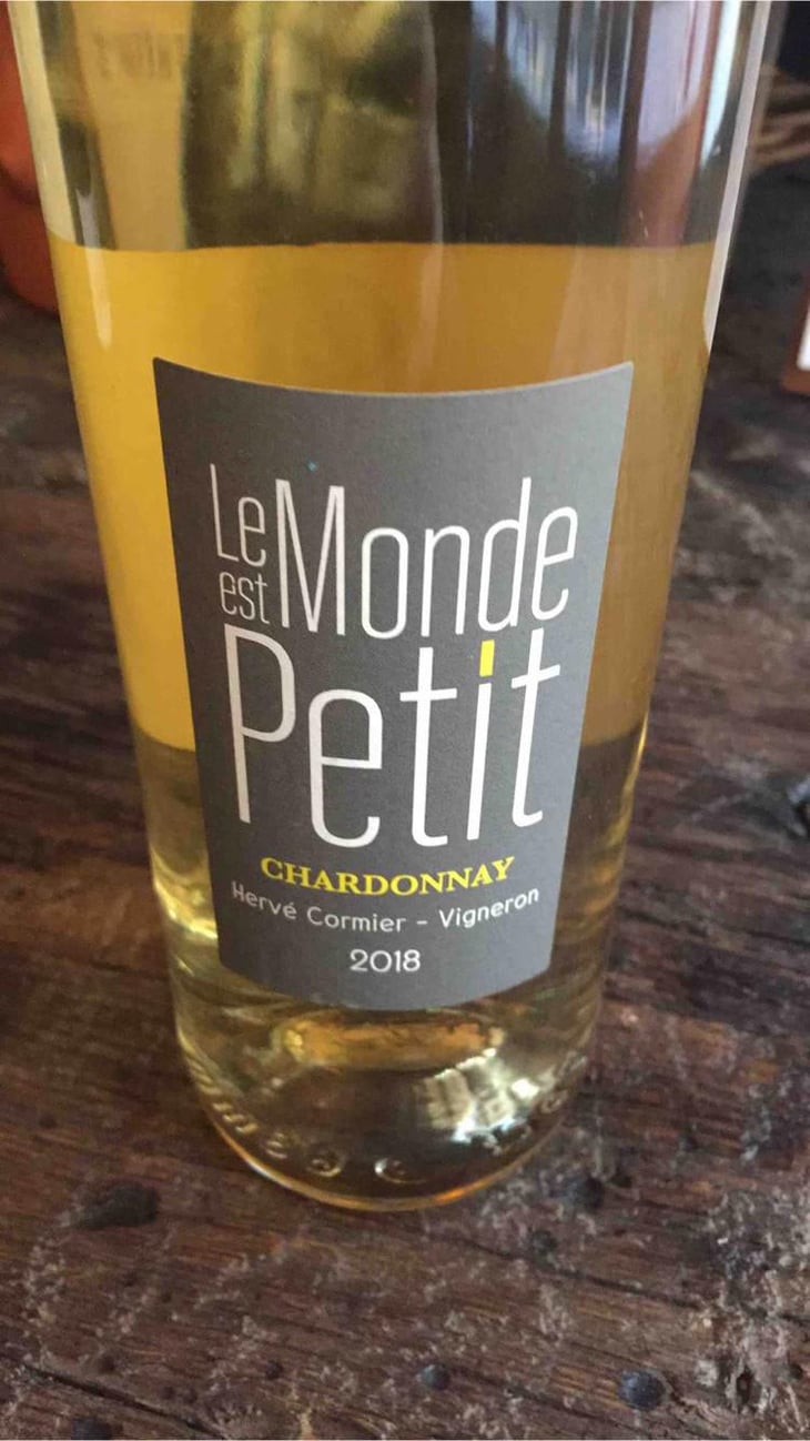 Chardonnay - Le Monde est Petit - Arnaud Legros & Hervé Cormier 