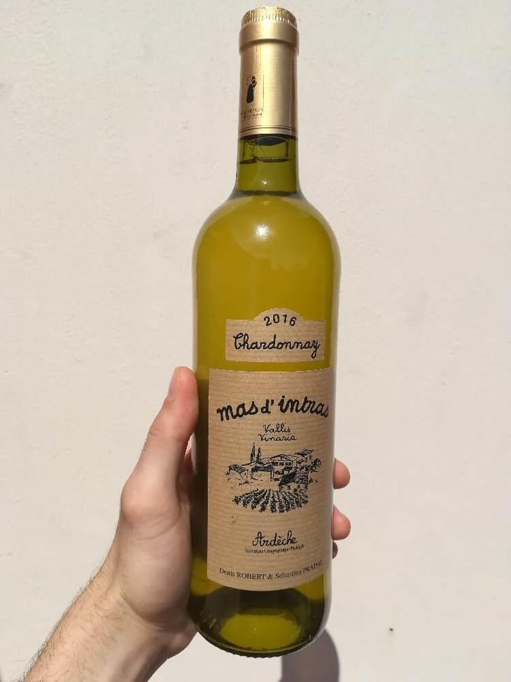 Chardonnay - Mas D'Intras - Sébastien Pradal & Denis Robert 