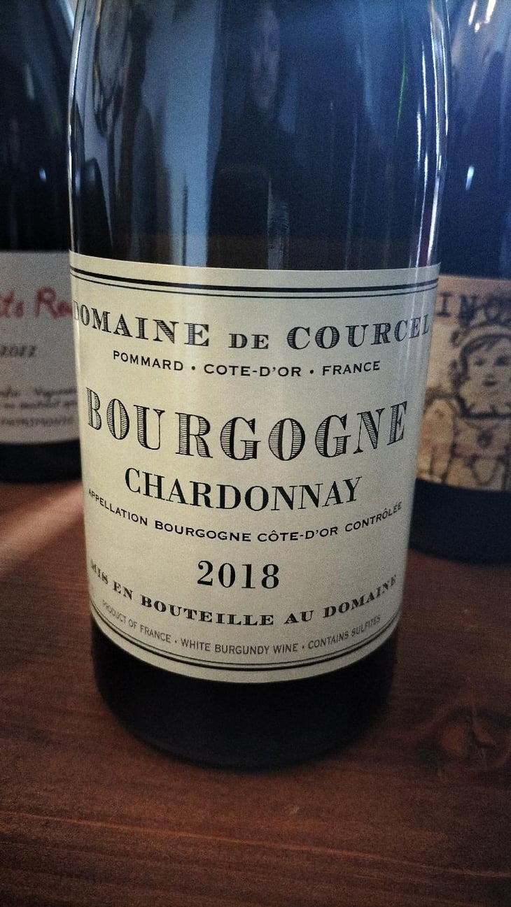 Chardonnay bourgogne - Domaine de courcel - Domaine de Courcel -2018