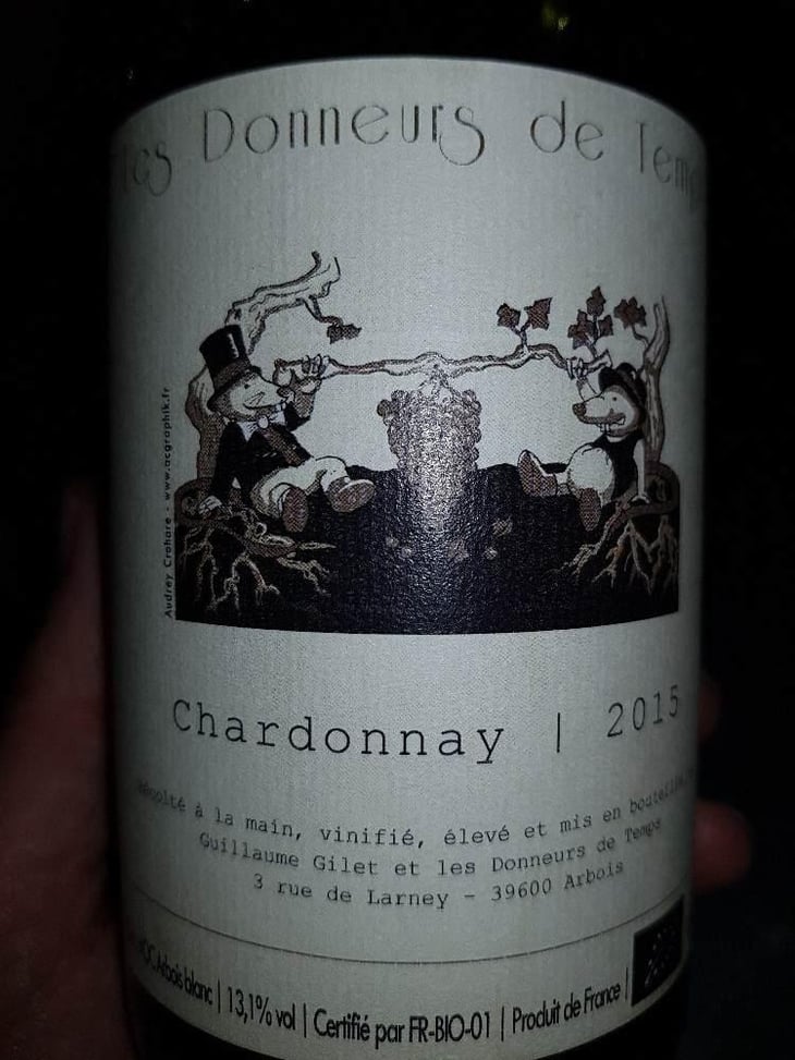 Chardonnay - Les Donneurs de Temps - Guillaume Gilet 