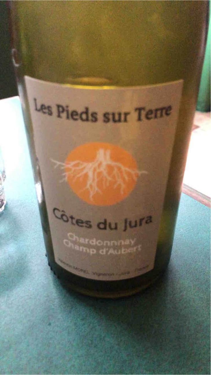 Chardonnay Champ d'Aubert - Les Pieds Sur Terre - Valentin Morel 