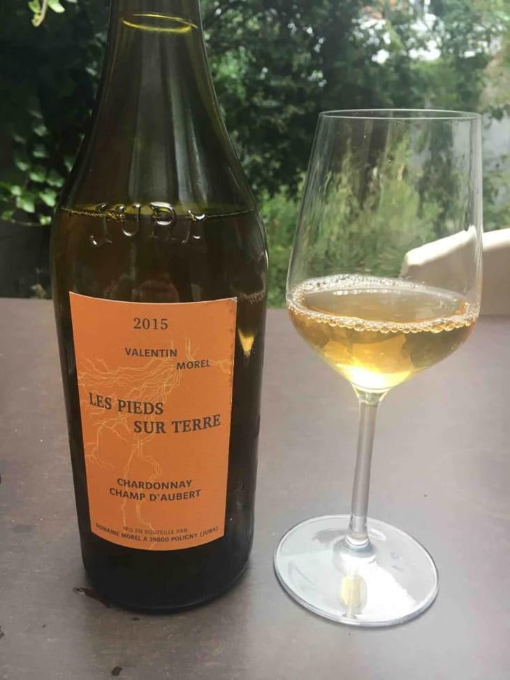 Chardonnay Champ d'Aubert - Les Pieds Sur Terre - Valentin Morel 