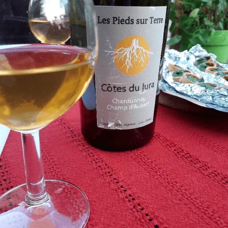 Chardonnay Champ d'Aubert - Les Pieds Sur Terre - Valentin Morel 