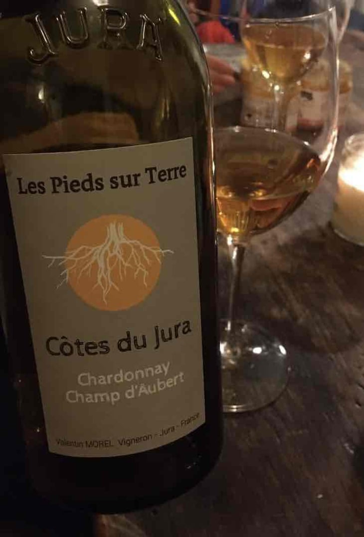 Chardonnay Champ d'Aubert - Les Pieds Sur Terre - Valentin Morel 