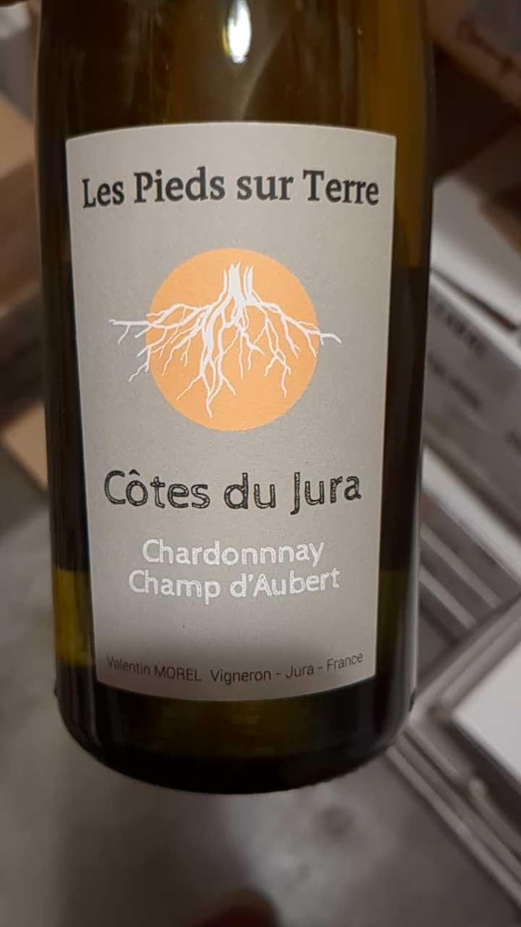 Chardonnay Champ d'Aubert - Les Pieds Sur Terre - Valentin Morel 