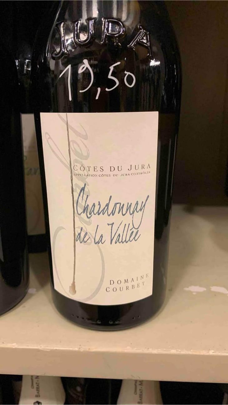 Chardonnay De La Vallée - Courbet - Damien Courbet -2019