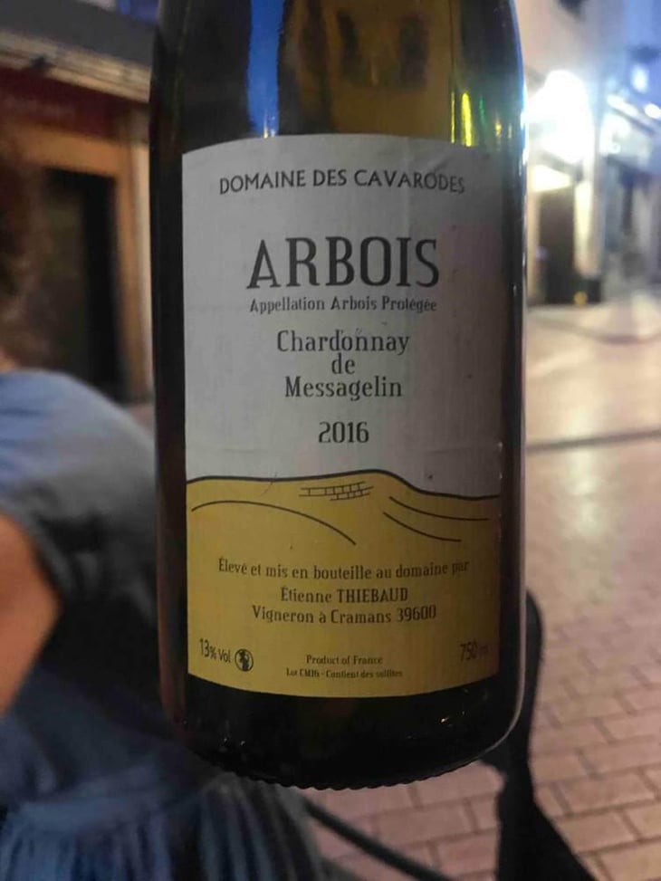 Chardonnay de Messagelin - Domaine des Cavarodes - Etienne Thiebaud 
