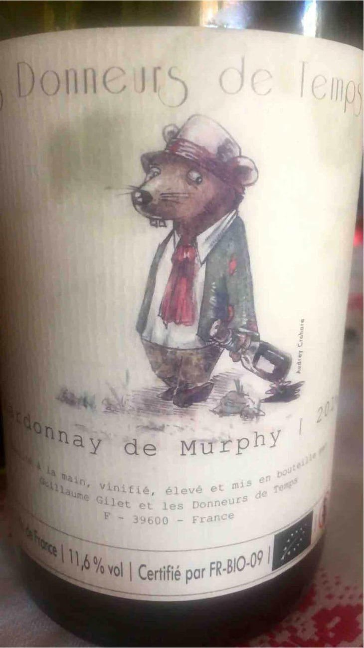 Chardonnay De Murphy - Les Donneurs de Temps - Guillaume Gilet 