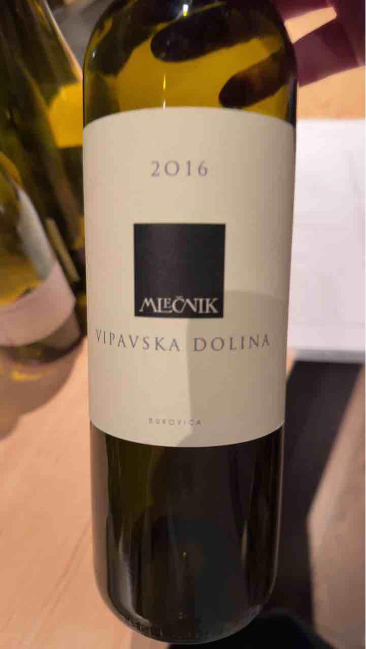 Chardonnay - Organic farm Mlečnik - Mlečnik Valter and Klemen 