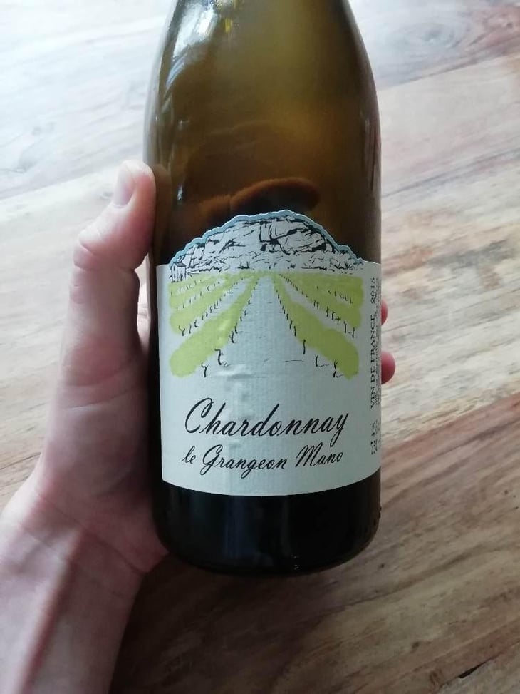 Chardonnay Le Grangeon Mano - Les Grangeons de l'Albarine - Luc Bauer 