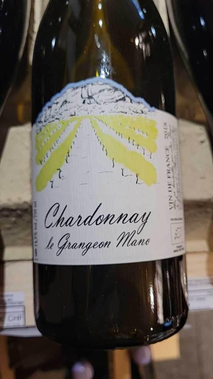Chardonnay Le Grangeon Mano - Les Grangeons de l'Albarine - Luc Bauer 