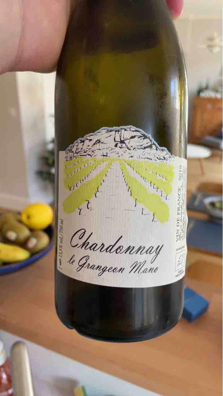 Chardonnay Le Grangeon Mano - Les Grangeons de l'Albarine - Luc Bauer 