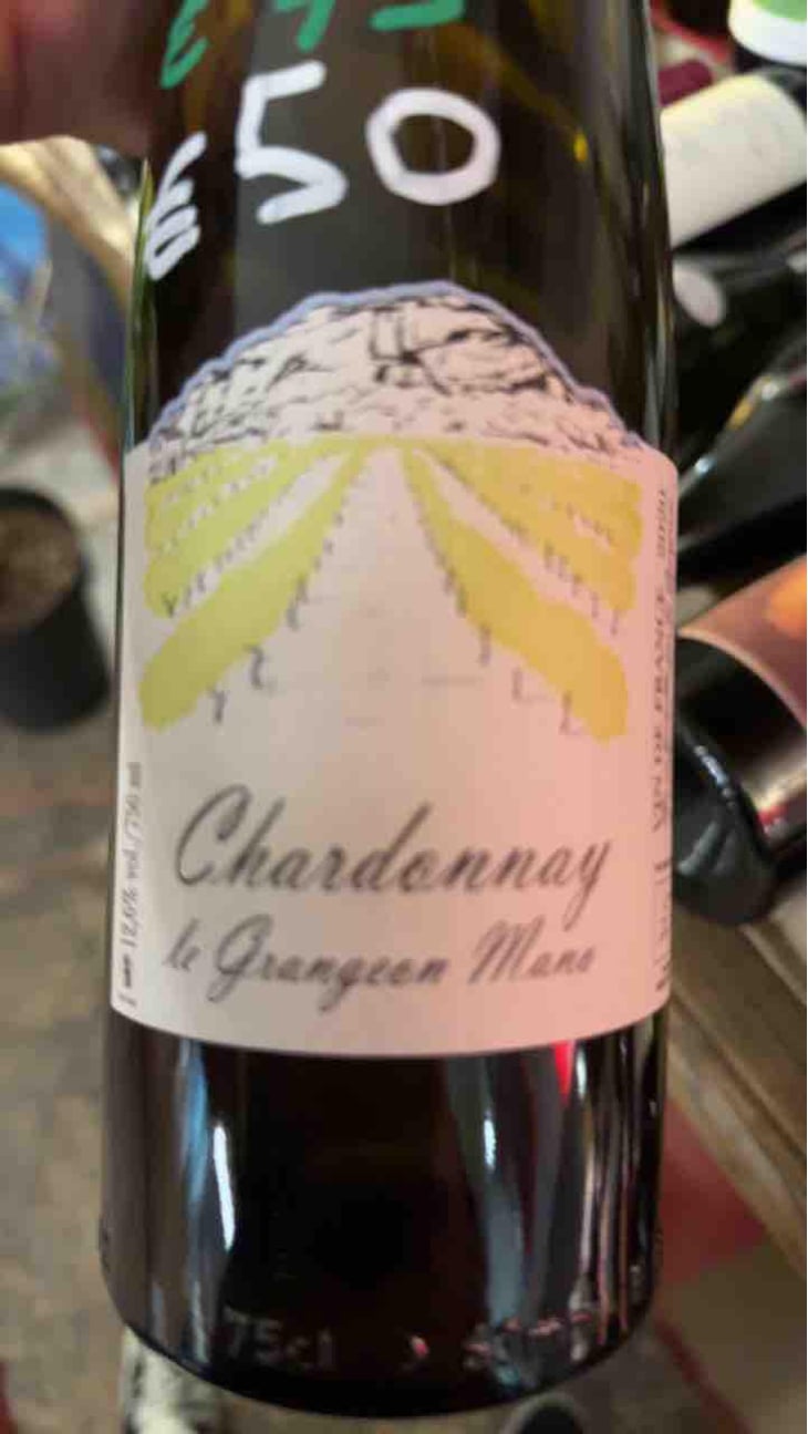 Chardonnay Le Grangeon Mano - Les Grangeons de l'Albarine - Luc Bauer 