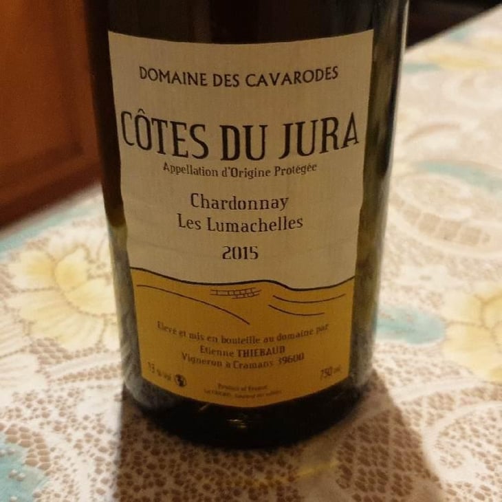 Chardonnay Les Lumachelles - Domaine des Cavarodes - Etienne Thiebaud 