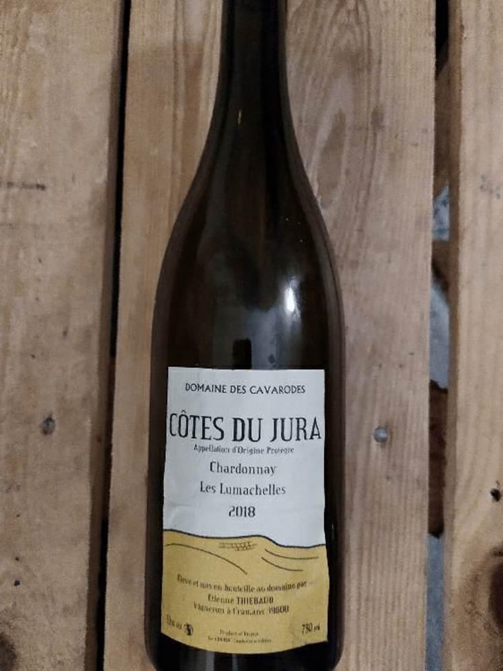 Chardonnay Les Lumachelles - Domaine des Cavarodes - Etienne Thiebaud 