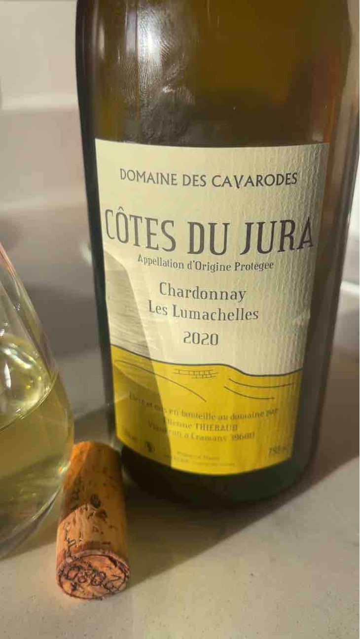 Chardonnay Les Lumachelles - Domaine des Cavarodes - Etienne Thiebaud 