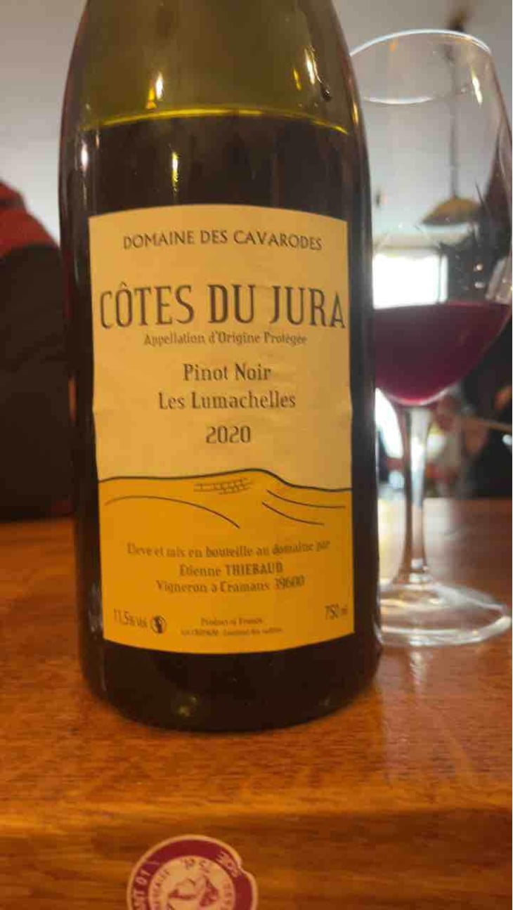 Chardonnay Les Lumachelles - Domaine des Cavarodes - Etienne Thiebaud 