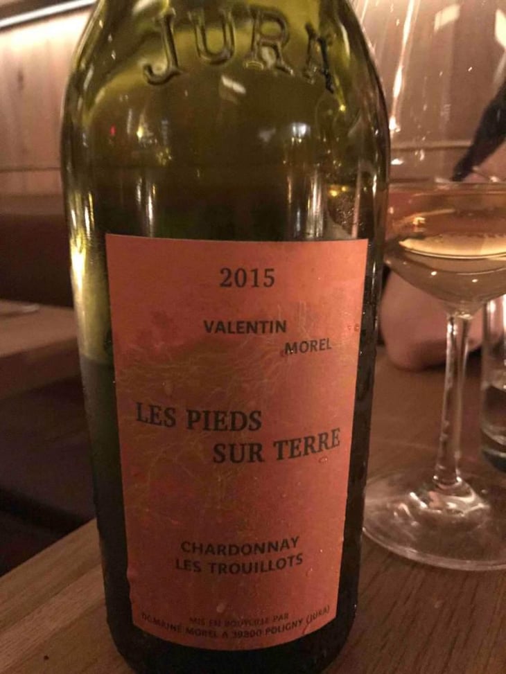 Chardonnay Les Trouillots - Les Pieds Sur Terre - Valentin Morel 