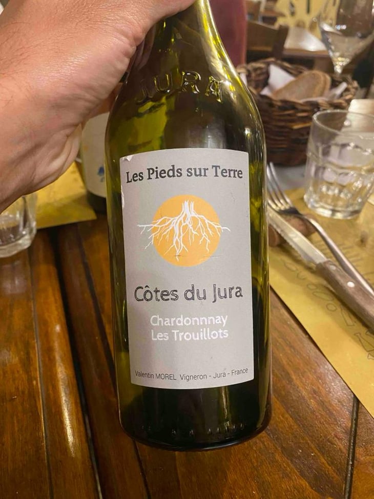 Chardonnay Les Trouillots - Les Pieds Sur Terre - Valentin Morel 
