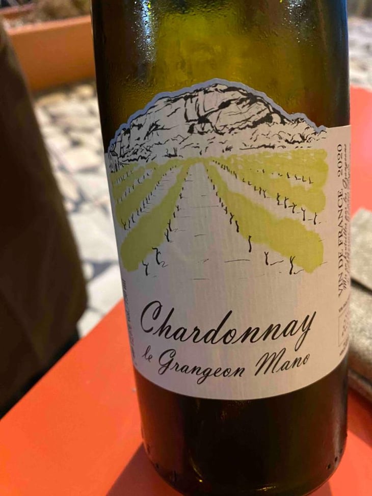 Chardonnay Le Grangeon Mano - Les Grangeons de l'Albarine - Luc Bauer 