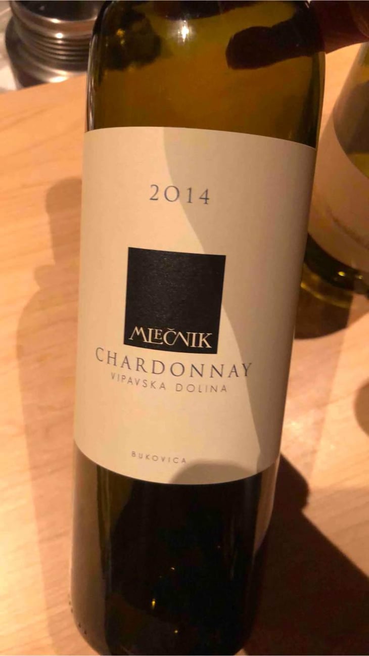 Chardonnay - Organic farm Mlečnik - Mlečnik Valter and Klemen 