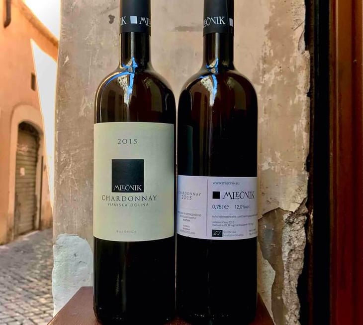 Chardonnay - Organic farm Mlečnik - Mlečnik Valter and Klemen 
