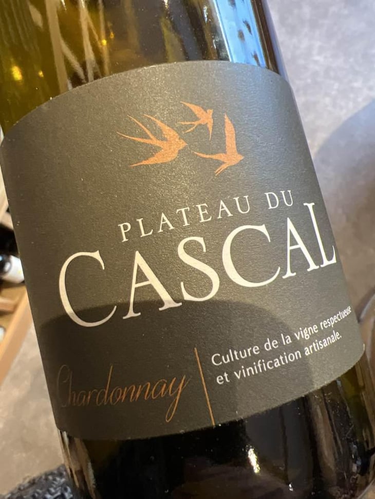Chardonnay - Plateau Du Cascal - Sofi Bataillard et Julien Veyret 